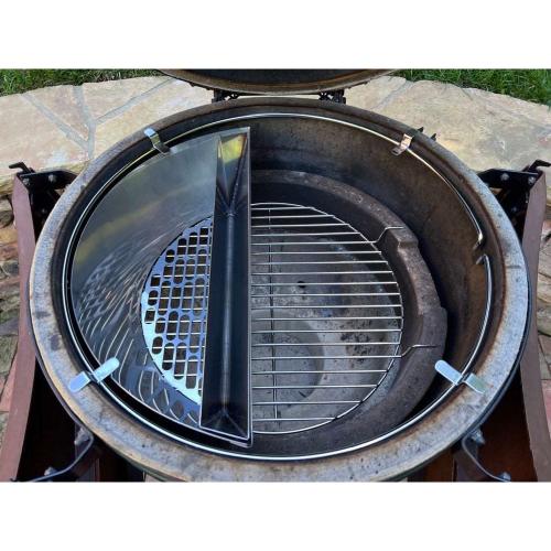 SNS Grills Slow N Sear Cooking System for Large Big Green Egg