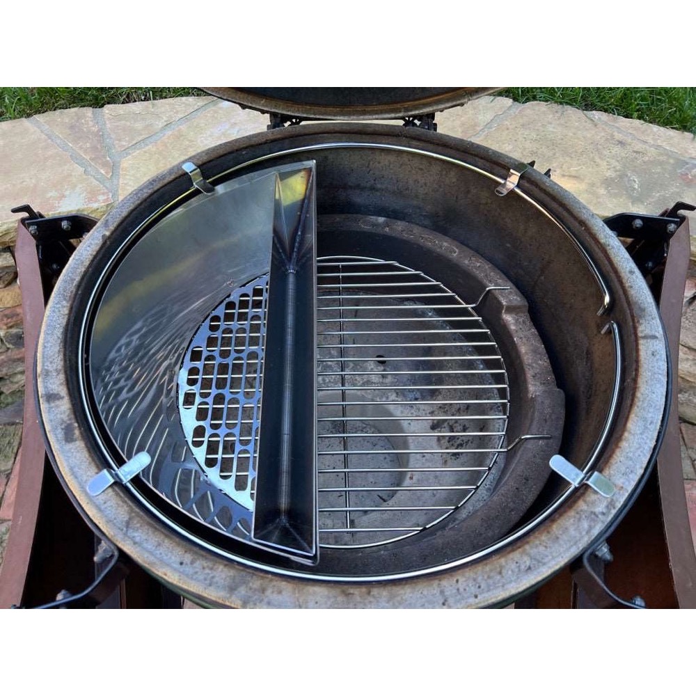 SNS Grills Slow N Sear Cooking System for Large Big Green Egg