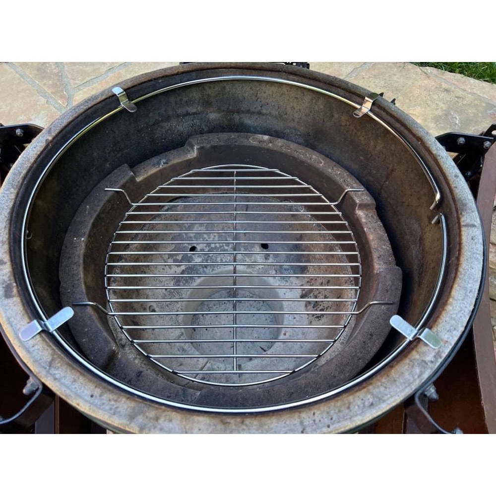 SNS Grills Slow N Sear Cooking System for Large Big Green Egg