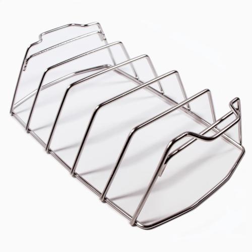 SNS Grills Stainless Steel Rib N Roast Rack