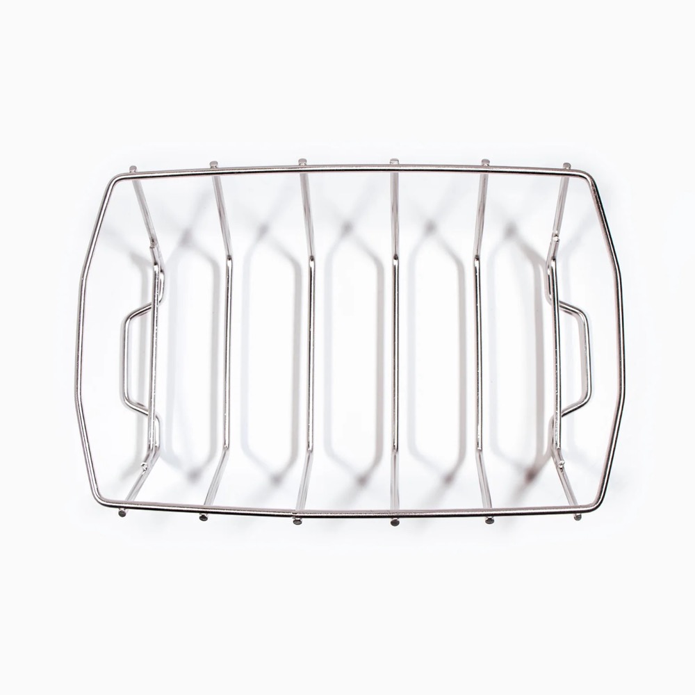 SNS Grills Stainless Steel Rib N Roast Rack