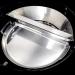 SNS Grills 22 Inch Stainless Steel Drip N Griddle Pan   Fits 26 Inch Weber Summit Charcoal Grills