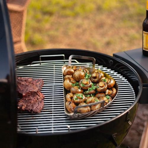SNS Grills Drip N Griddle Pan for 18 Inch Home N Roam Travel Kettle