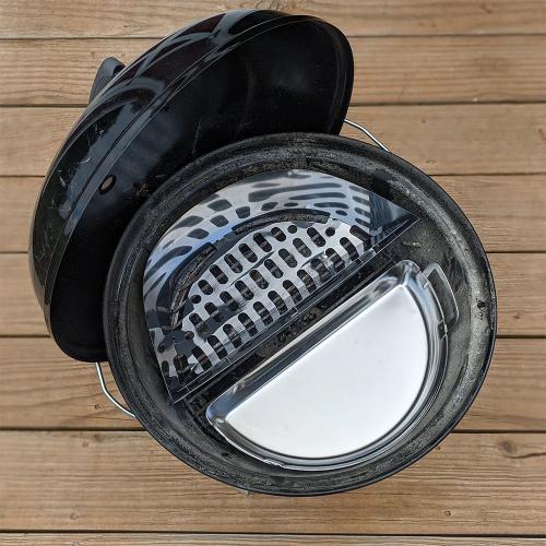 SNS Grills Drip N Griddle Pan for 18 Inch Home N Roam Travel Kettle