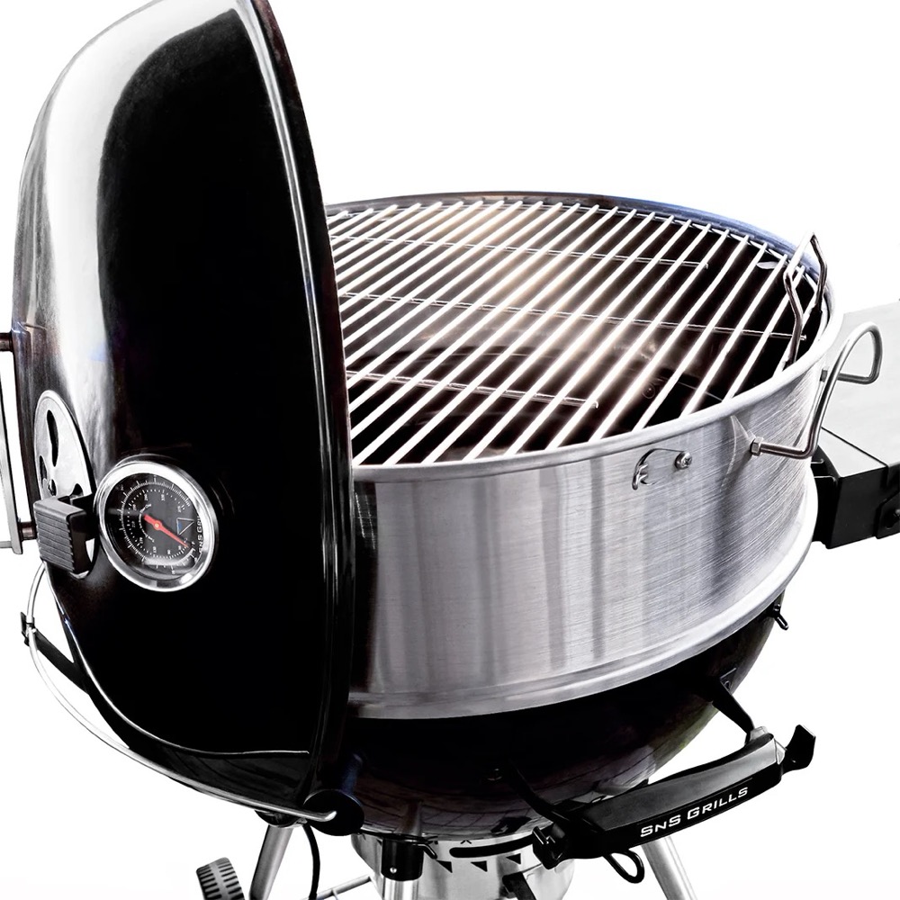 SNS Grills Slow N Sear Kettle Ring Rotisserie Grate for Rotisserie Kit