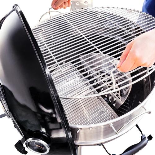 SNS Grills Slow N Sear Kettle Ring Rotisserie Grate for Rotisserie Kit