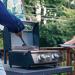 Monument Grills 2 Burner Stainless Steel Tabletop Propane Gas Grill with Clear View Lid