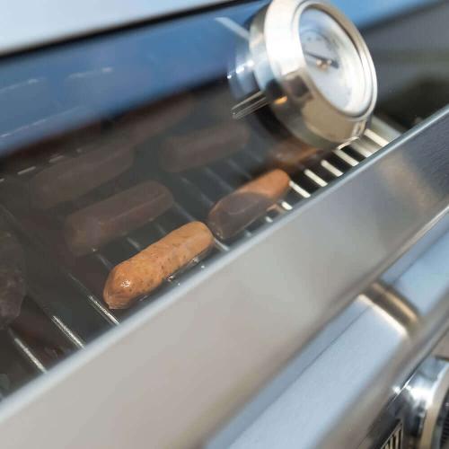 Monument Grills 2 Burner Stainless Steel Tabletop Propane Gas Grill with Clear View Lid