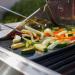 Monument Grills 4 Burner Freestanding Stainless Steel Propane Gas Grill with Clear View Lid Side Burner  and  Infrared Sear Zone