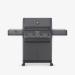 Monument Grills Eminence 425 4 Burner Freestanding Propane Gas Grill with Side Burner