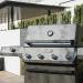Monument Grills Eminence 425 4 Burner Freestanding Propane Gas Grill with Side Burner