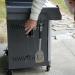 Monument Grills Eminence 405 4 Burner Freestanding Stainless Steel Propane Gas Grill with Infrared Sear Station Clear View Lid  and  LED Controls