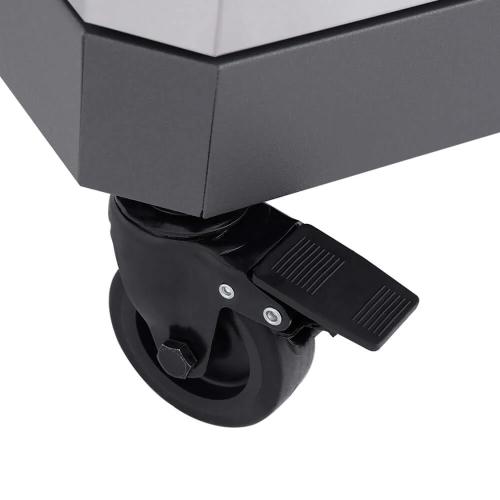 Monument Grills Eminence 405 4 Burner Freestanding Stainless Steel Propane Gas Grill with Infrared Sear Station Clear View Lid  and  LED Controls