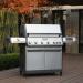 Monument Grills Eminence 605 6 Burner Freestanding Stainless Steel Propane Gas Grill with Infrared Rear Burner Sear Station  and  LED Controls