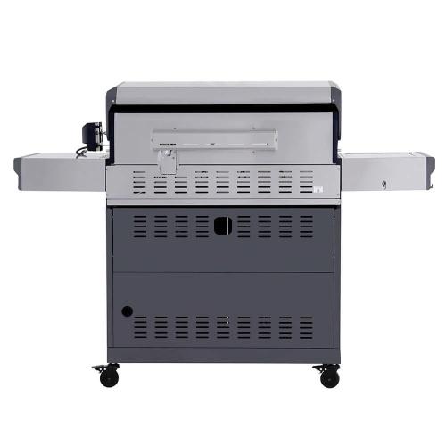 Monument Grills Eminence 605 6 Burner Freestanding Stainless Steel Propane Gas Grill with Infrared Rear Burner Sear Station  and  LED Controls