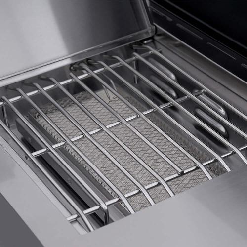 Monument Grills Eminence 605 6 Burner Freestanding Stainless Steel Propane Gas Grill with Infrared Rear Burner Sear Station  and  LED Controls