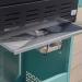 Monument Grills Mesa 200 2 Burner Freestanding Propane Gas Grill with Clear View Lid   Matte Green