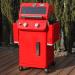 Monument Grills Mesa 200 2 Burner Freestanding Propane Gas Grill with Clear View Lid   Matte Red