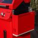 Monument Grills Mesa 200 2 Burner Freestanding Propane Gas Grill with Clear View Lid   Matte Red