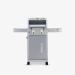 Monument Grills Mesa 200 2 Burner Freestanding Propane Gas Grill with Clear View Lid   Stainless Steel
