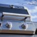 Monument Grills Mesa 200 2 Burner Freestanding Propane Gas Grill with Clear View Lid   Stainless Steel