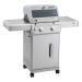 Monument Grills Mesa 200 2 Burner Freestanding Propane Gas Grill with Clear View Lid   Stainless Steel