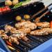 Monument Grills Mesa 200 2 Burner Freestanding Propane Gas Grill with Clear View Lid   Stainless Steel