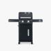 Monument Grills Mesa 220 2 Burner Freestanding Propane Gas Grill with Clear View Lid   Black