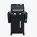 Monument Grills Mesa 220 2 Burner Freestanding Propane Gas Grill with Clear View Lid   Black