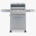 Monument Grills Mesa 305 3 Burner Stainless Steel Freestanding Propane Gas Grill with Clear View Lid  and  Side Burner