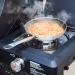 Monument Grills Mesa 325 3 Burner Freestanding Propane Gas Grill with Clear View Lid  and  Side Burner