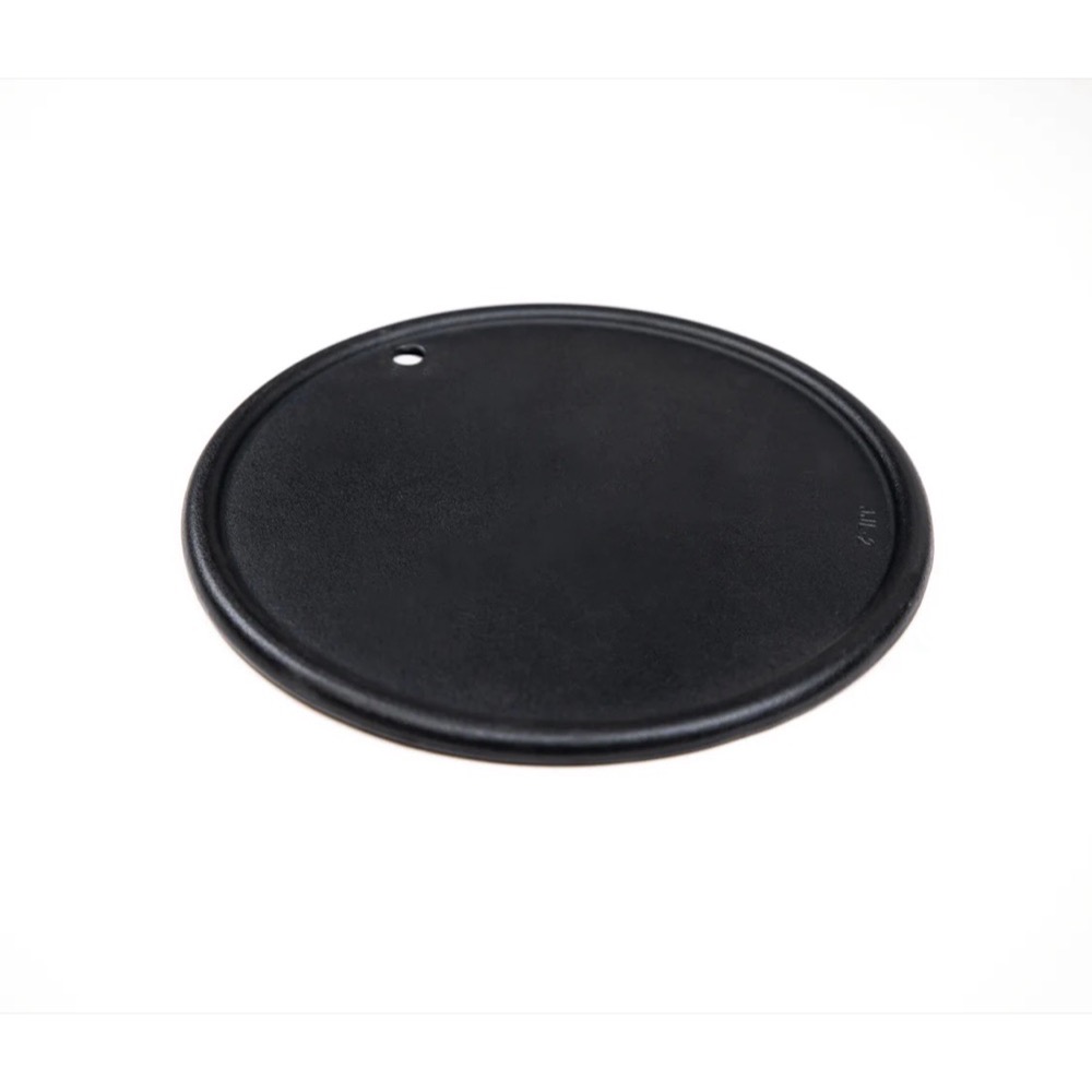 Monument Grills 12 Inch Round Reversible Cast Iron Cooking Plate