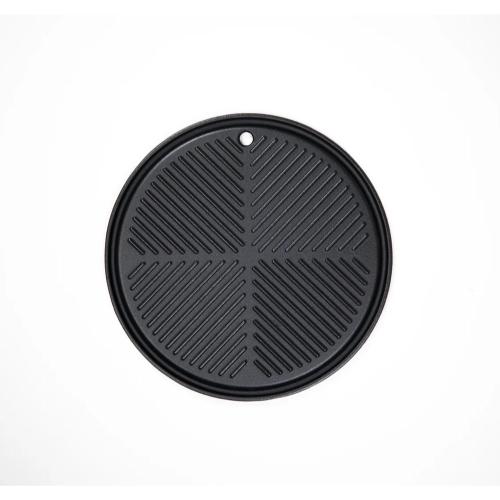 Monument Grills 12 Inch Round Reversible Cast Iron Cooking Plate