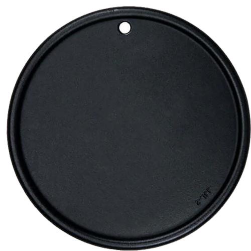 Monument Grills 12 Inch Round Reversible Cast Iron Cooking Plate