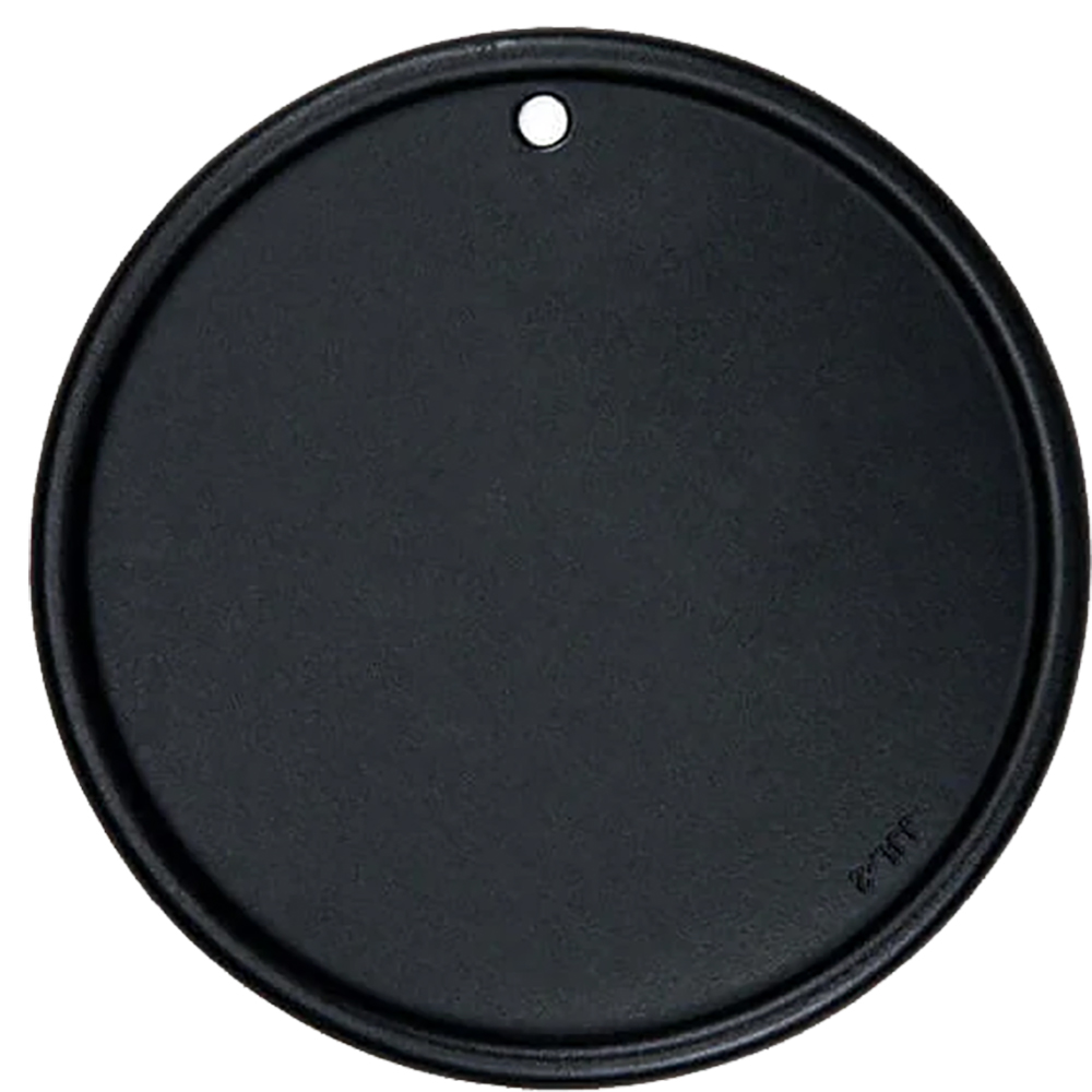 Monument Grills 12 Inch Round Reversible Cast Iron Cooking Plate