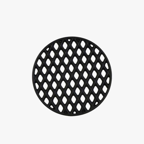 Monument Grills 12 Inch Round Cast Iron Diamond Grid Grill Grate