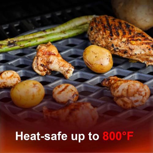 Monument Grills 12 Inch Round Cast Iron Diamond Grid Grill Grate