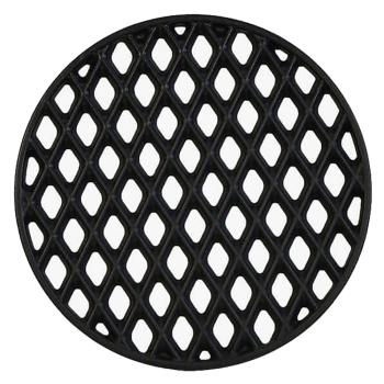 Monument Grills 12 Inch Round Cast Iron Diamond Grid Grill Grate A201350