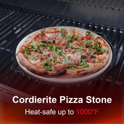 Monument Grills 12 Inch Round Cordierite Pizza Stone