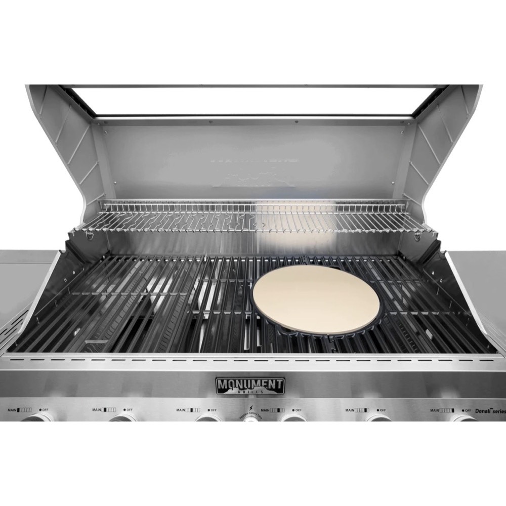 Monument Grills 12 Inch Round Cordierite Pizza Stone
