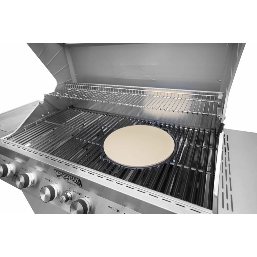Monument Grills 12 Inch Round Cordierite Pizza Stone