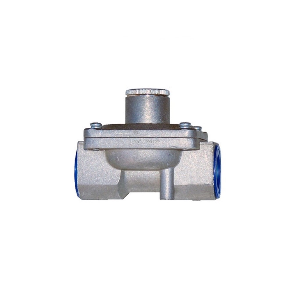Bull BBQ Replacement Natural Gas Regulator with Flare Fittings Included