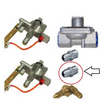 Bull BBQ Replacement Natural Gas Regulator Adapter 16599350