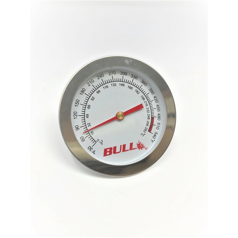 Bull BBQ Replacement Large Temperature Gauge   New Style