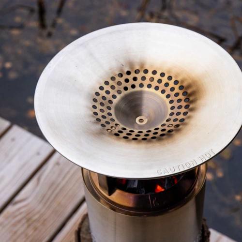 Solo Stove Stainless Steel Heat Deflector for Mesa XL Wood Burning Fire Pits