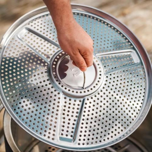 Solo Stove Stainless Steel Fire Pit Pellet Adapter for Canyon Wood Burning Fire Pits