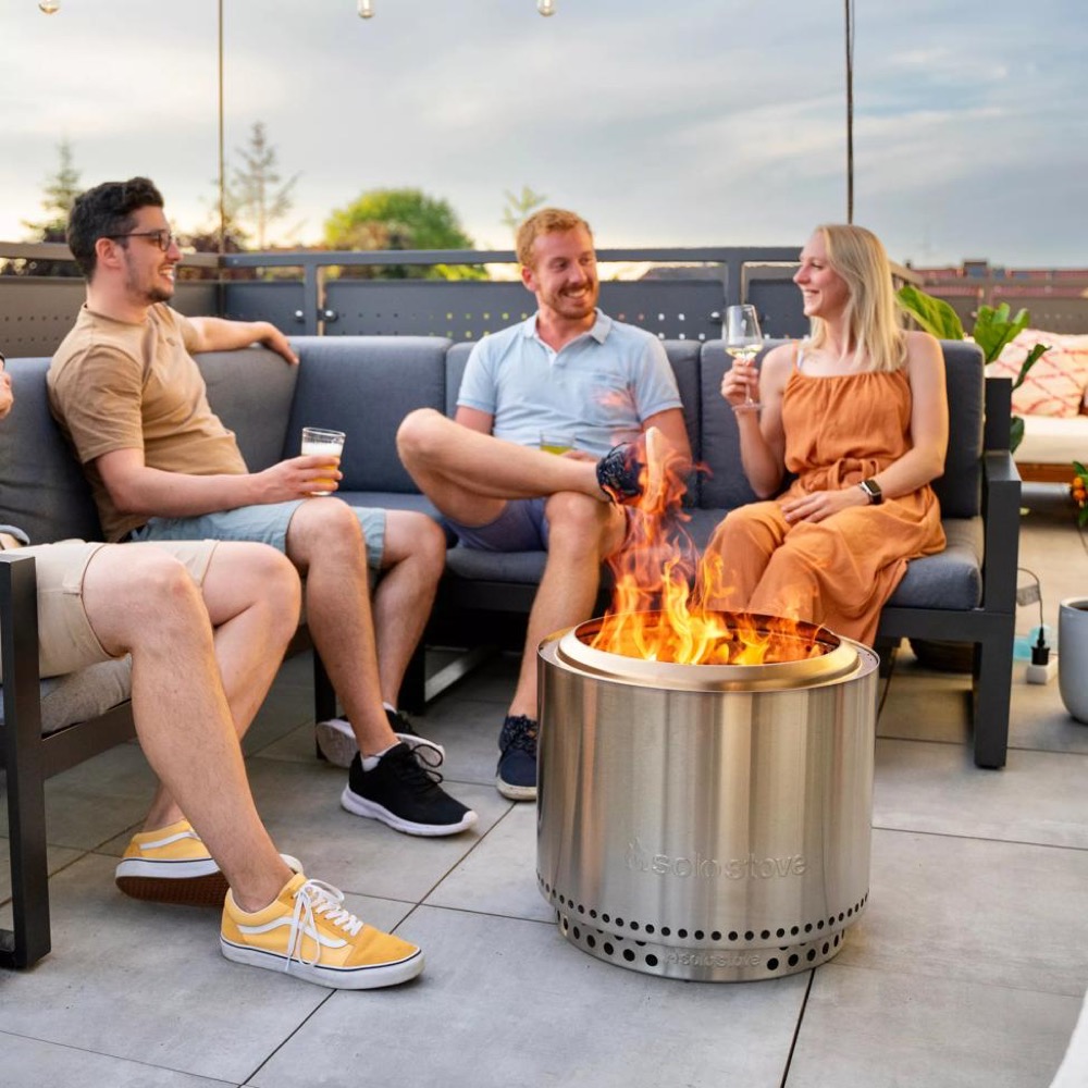 Solo Stove Stainless Steel Fire Pit Pellet Adapter for Canyon Wood Burning Fire Pits