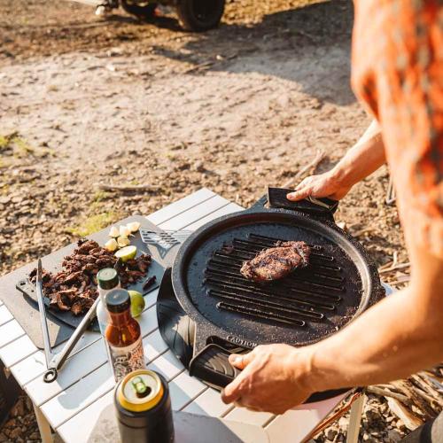 Solo Stove Heat Resistant Silicone Mat  Grips for Cast Iron Cookware