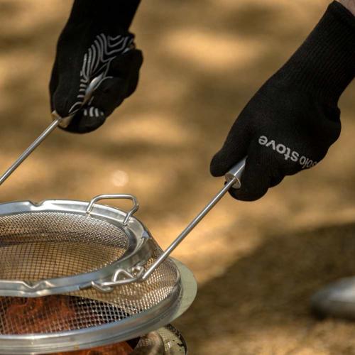 Solo Stove Heat Resistant Fabric Gloves   Pair of 2