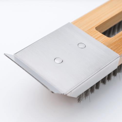 Solo Stove 29 Inch Stainless Steel Pizza Oven Brush with Bamboo Handle
